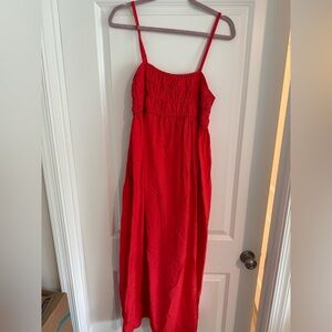 Red Maxi Dress